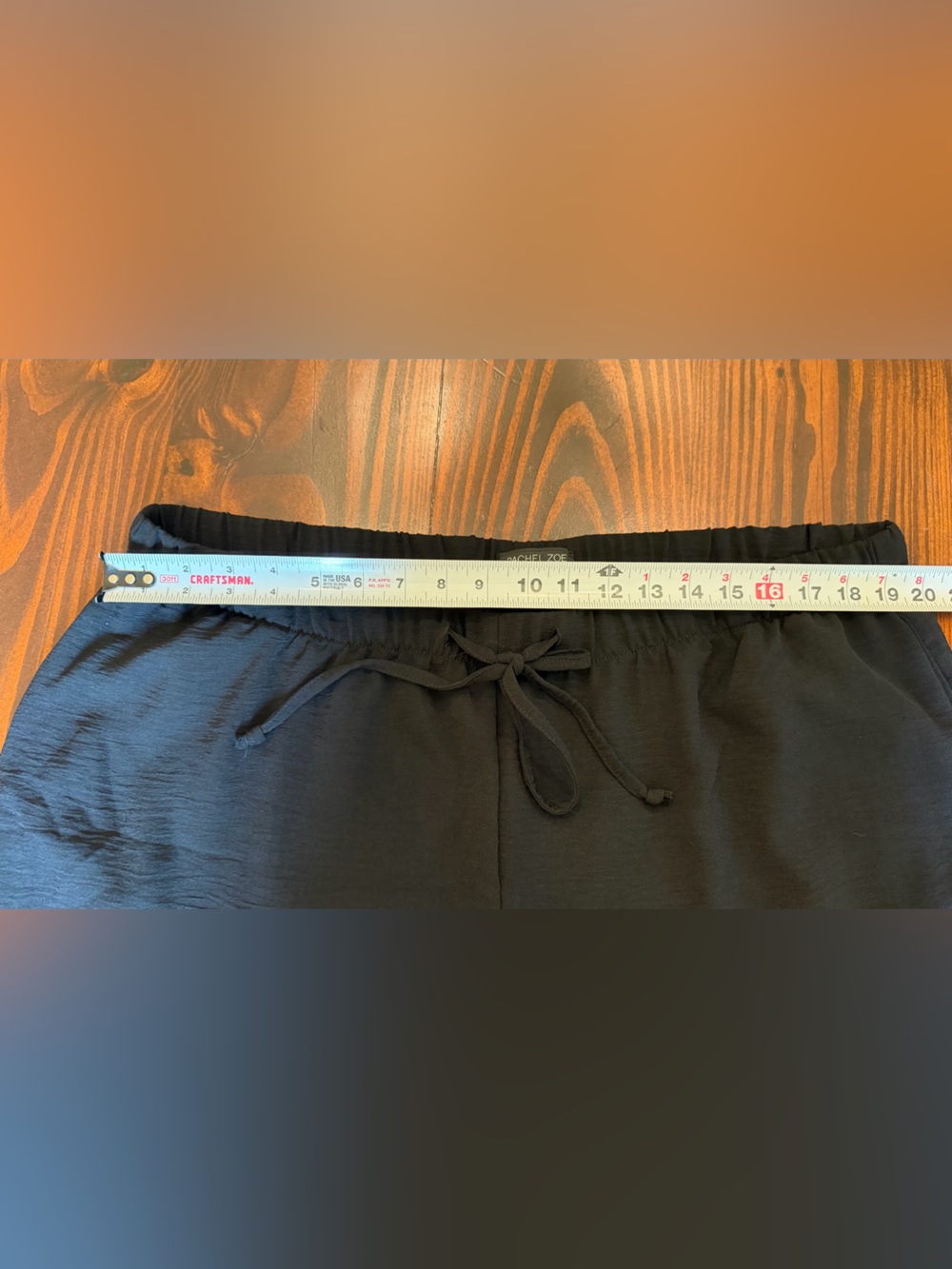 Rachel Zoe Black Wide-Leg Pants Size 2x - Picture 4 of 6